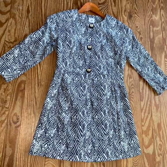 CAbi Jackets & Blazers - Cabi Zig Zag Ponte Coat Women’s XS
